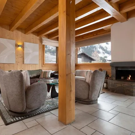 Folettes 4ch Jardin Vue Cheminee Jacuzzi Chamonix