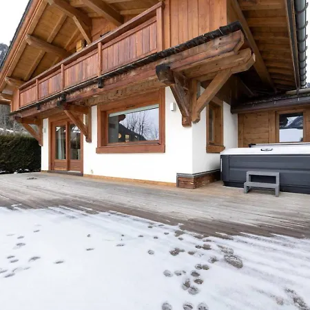 Folettes 4ch Jardin Vue Cheminee Jacuzzi Chamonix