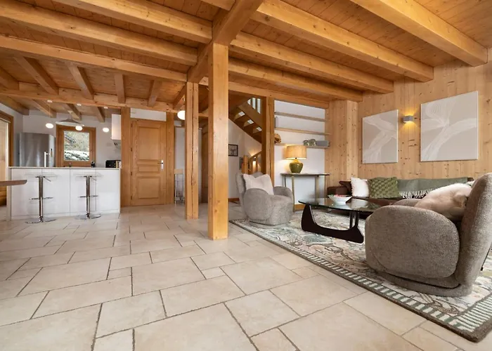 Folettes 4ch Jardin Vue Cheminee Jacuzzi Chamonix