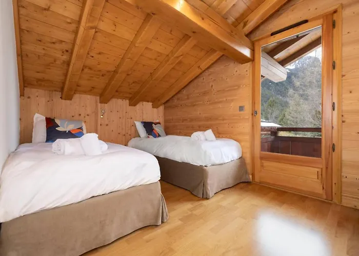 Folettes 4ch Jardin Vue Cheminee Jacuzzi Chalet