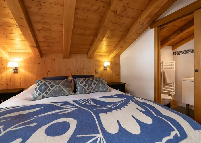 Folettes 4ch Jardin Vue Cheminee Jacuzzi Chalet Chamonix