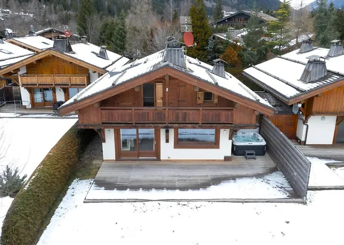 Folettes 4ch Jardin Vue Cheminee Jacuzzi Chalet